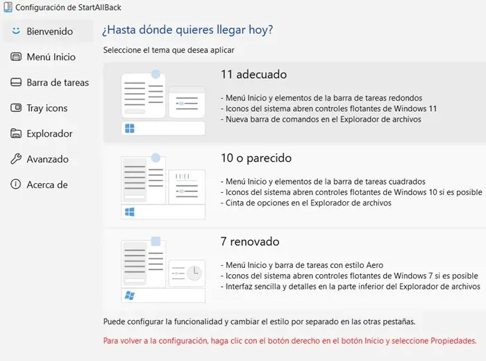 StartIsBack ++ Versión Full Español [Botón Menú Inicio]