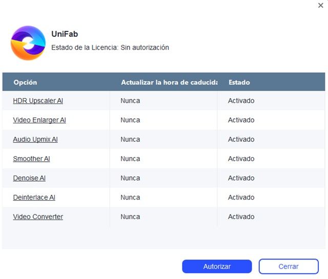 UniFab Versión Full Español | Video Enhancing