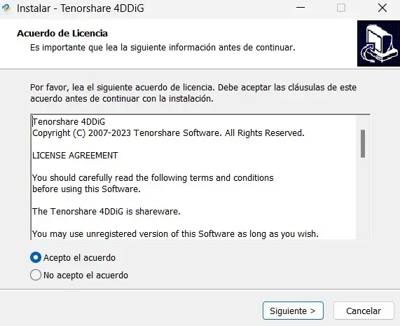 Tenorshare 4DDiG Versión Full Español