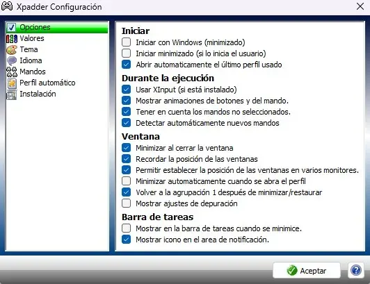 Xpadder Versión Full Español | Simula Teclado y Ratón con Gamepad