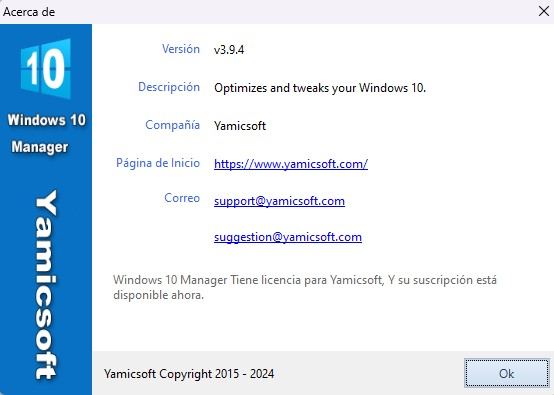 Windows 10 Manager Versión Full Español Windows 10 Manager Versión Full Español