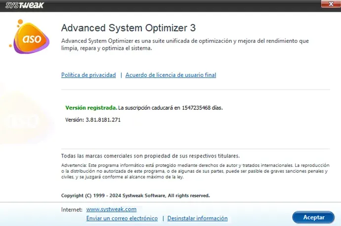 Advanced System Optimizer Versión Full Español Advanced System Optimizer Versión Full Español