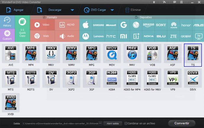 WonderFox DVD Video Converter Versión Full Español