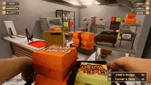 Corner Kitchen Fast Food Simulator (2025) PC Full Español