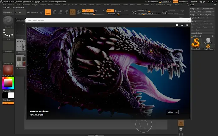 Pixologic ZBrush Versión Full Español