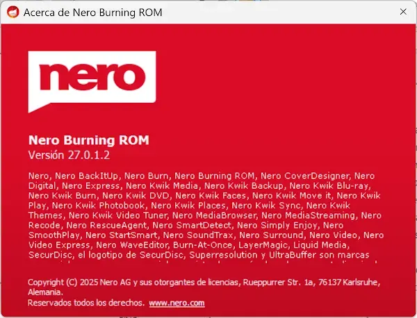Nero Burning Rom Versión Full Español Nero Burning Rom Versión Full Español