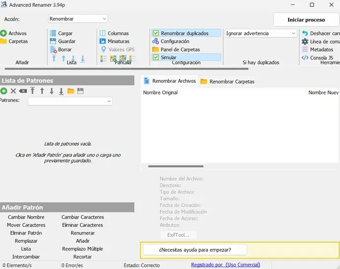 Advanced Renamer Versión Full Español Advanced Renamer Versión Full Español