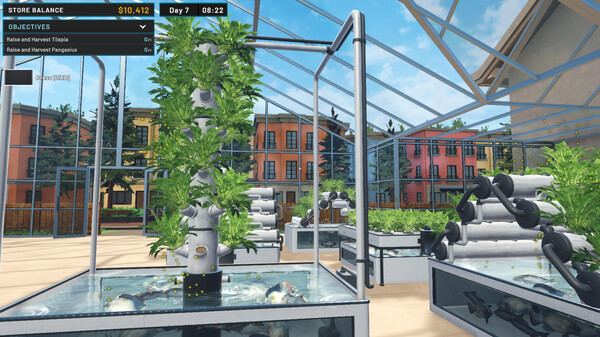 Hydroponics Farm & Store Simulator (2025) PC Full Español