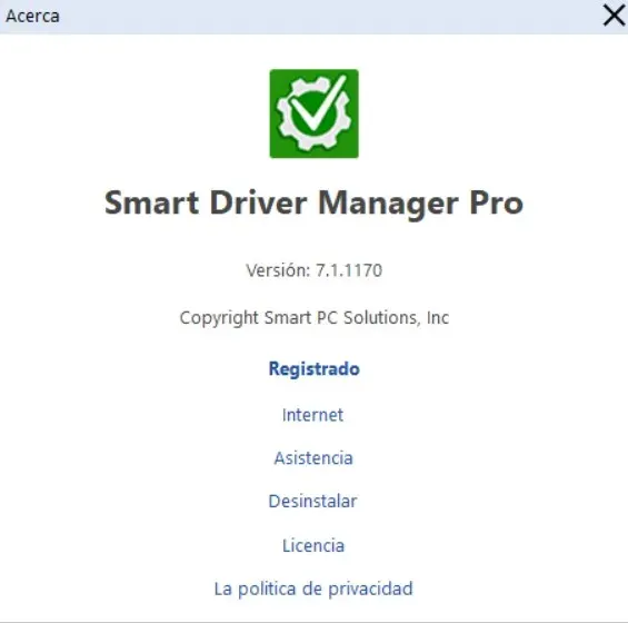 Smart Driver Manager Pro Versión Full Español