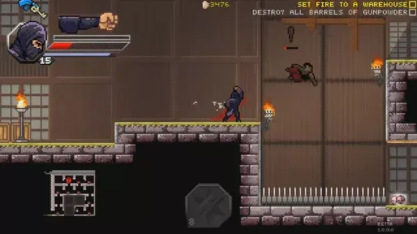Pixel Shinobi Nine demons of Mamoru (2019) PC Full Español