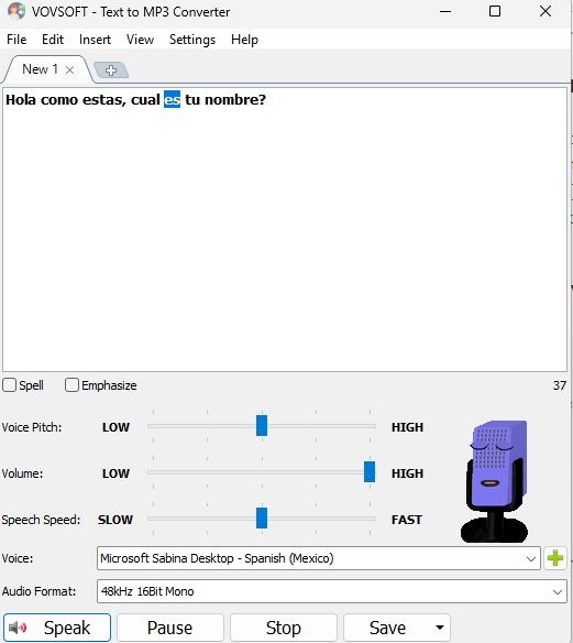 VovSoft Text to MP3 Converter Versión Full VovSoft Text to MP3 Converter Versión Full