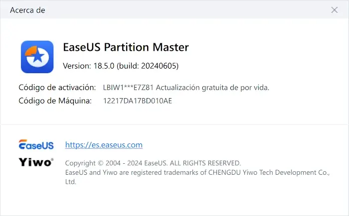 EASEUS Partition Master Full Español EASEUS Partition Master Full Español