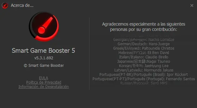 Smart Game Booster Pro Versión Full Español Smart Game Booster Pro Versión Full Español
