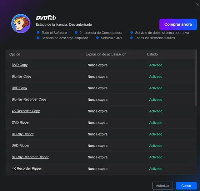 DVDFab Versión Full Español