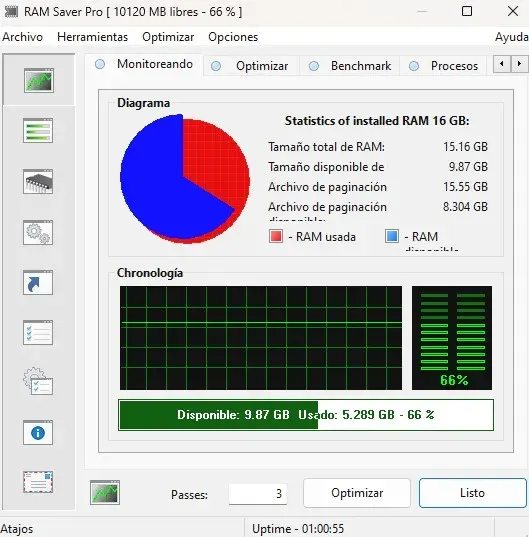 RAM Saver Pro Versión Full Español