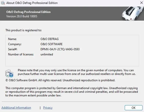 O&O Defrag Profesional Versión Full