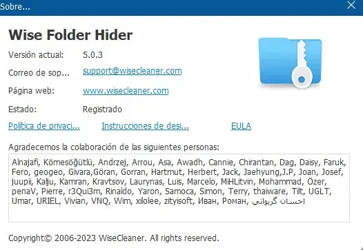 Wise Folder Hider Pro Versión Full Español Wise Folder Hider Pro Versión Full Español
