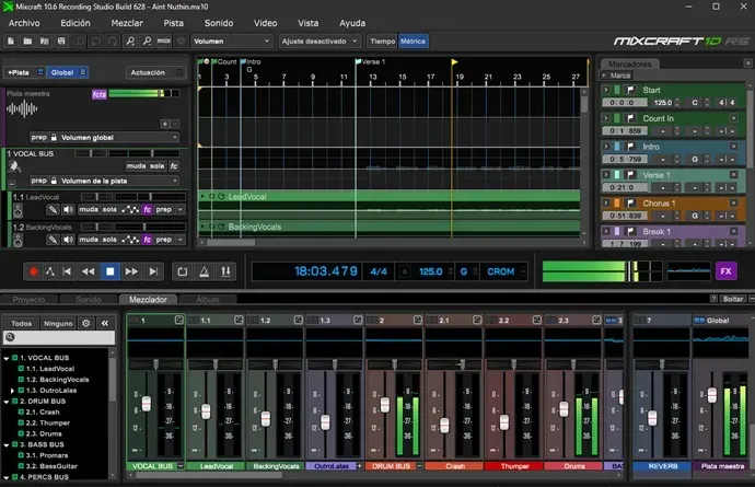 Acoustica Mixcraft Recording Studio Versión Build Full Español Acoustica Mixcraft Recording Studio Versión Build Full Español