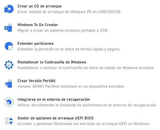AOMEI Partition Assistant Technician Edition Versión AOMEI Partition Assistant Technician Edition Versión