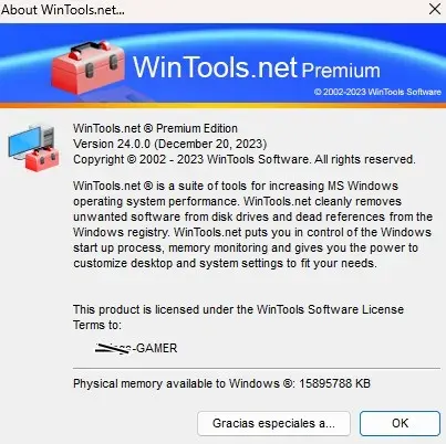 WinTools.net Premium Versión Full Español