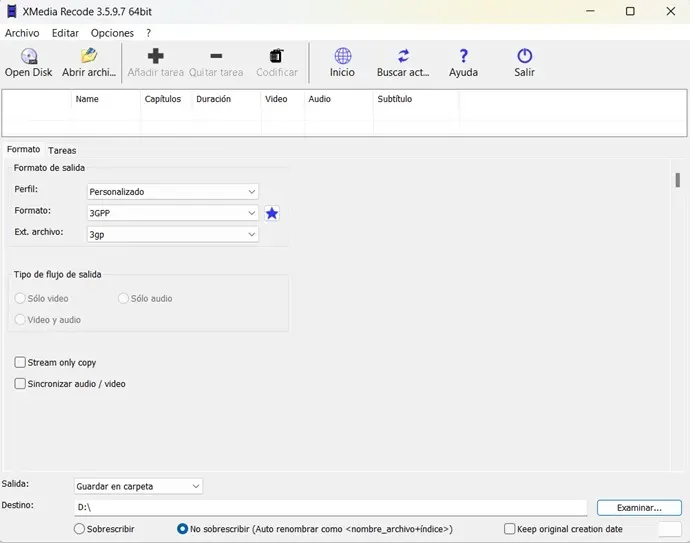XMedia Recode Versión Español - Convertidor de Audio y Vídeo XMedia Recode Versión Español - Convertidor de Audio y Vídeo
