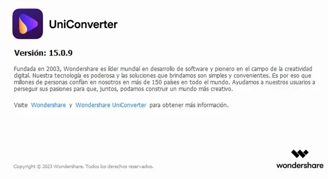 Wondershare UniConverter Versión Full Español