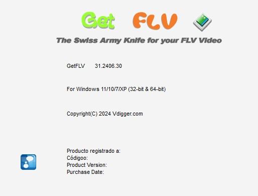 Vdigger GetFLV PRO Versión Full Español Vdigger GetFLV PRO Versión Full Español