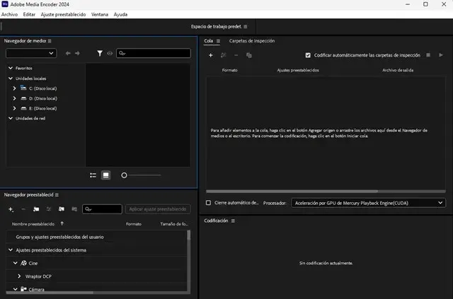 Adobe Media Encoder 2025 Versión Full Español Adobe Media Encoder 2025 Versión Full Español
