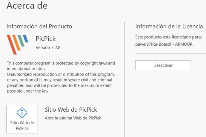 PicPick Professional Versión Full Español