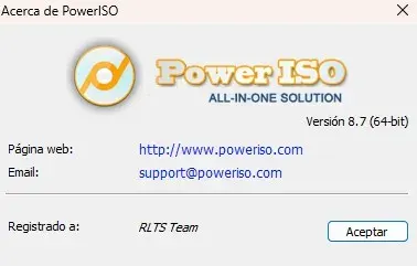 PowerISO Versión Full Español PowerISO Versión Full Español