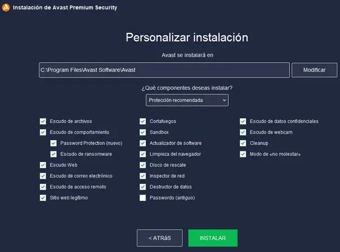 Avast Premium Security Versión Full Español Avast Premium Security Versión Full Español