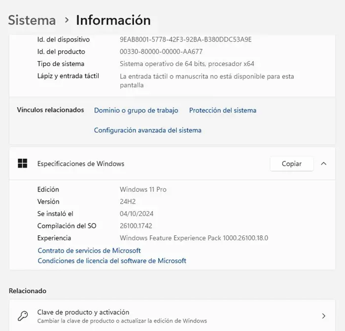Windows 11 24H2 Build 26100 ISO Español Windows 11 24H2 Build 26100 ISO Español