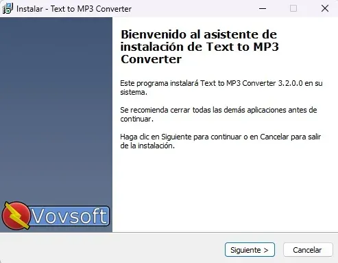 VovSoft Text to MP3 Converter Versión Full VovSoft Text to MP3 Converter Versión Full
