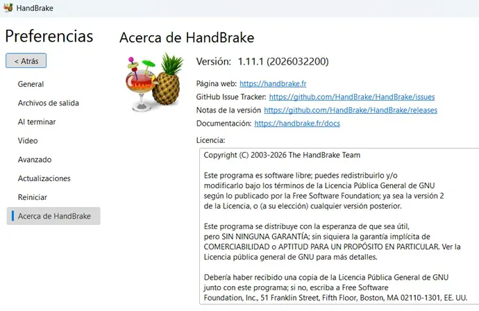 HandBrake Full (Transcodificador de Vídeo) HandBrake Full (Transcodificador de Vídeo)