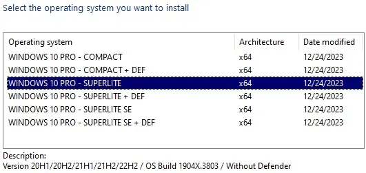 Ediciones de la ISO AIO Windows 10