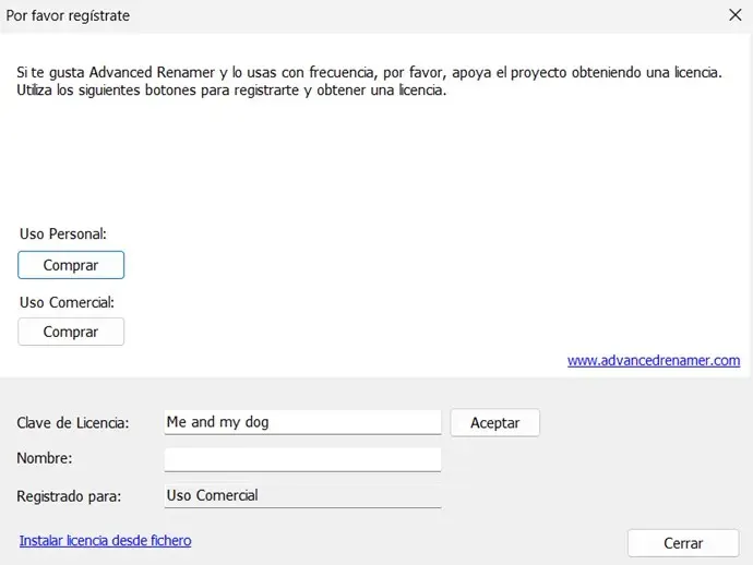 Advanced Renamer Versión Full Español Advanced Renamer Versión Full Español