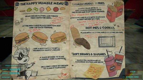 Happy's Humble Burger Farm (2021) PC Full Español Happy's Humble Burger Farm (2021) PC Full Español