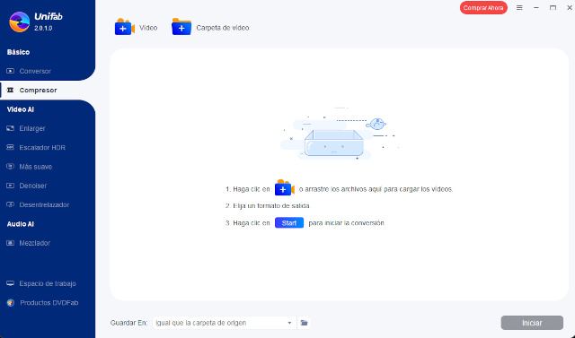 UniFab Versión Full Español | Video Enhancing