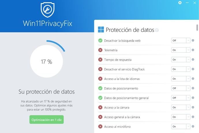 Abelssoft Win11PrivacyFix 2025 Versión Full Español Abelssoft Win11PrivacyFix 2025 Versión Full Español