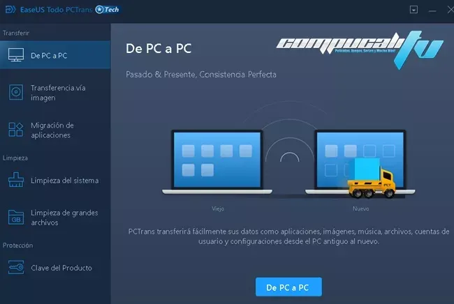 EaseUS Todo PCTrans Pro / Technician Versión Full Español EaseUS Todo PCTrans Pro / Technician Versión Full Español