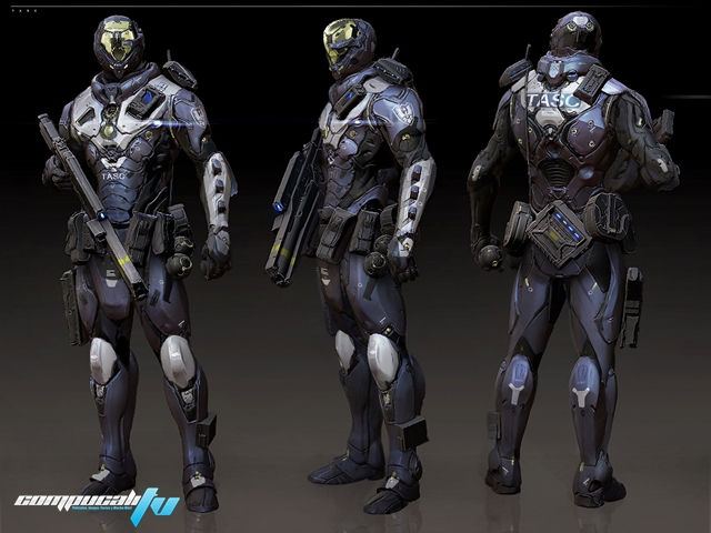 Soldados de BlueStreak imagen conceptual