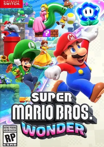 Portada de Super Mario Bros. Wonder (2023) PC Emulado Español